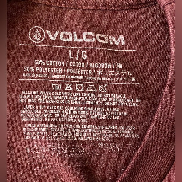 Volcom mens long sleeve shirt size L - Picture 5 of 5